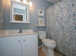 Shared Hall Bath with Shower/Tub Combo at 21 Hilton Head Cabanas
